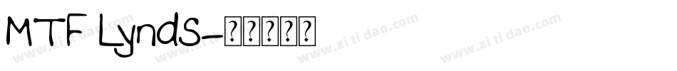 MTF Lynds字体转换